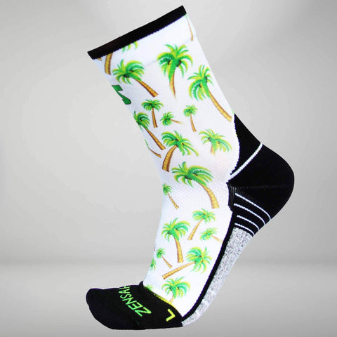 Palm Tree Socks (Mini Crew)