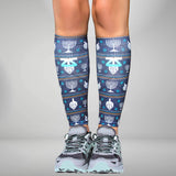 Chanukah Compression Leg Sleeves