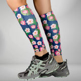 Floral Compression Leg Sleeves
