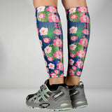 Floral Compression Leg Sleeves