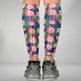 Floral Compression Leg Sleeves