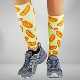 Hot Dog Compression Leg Sleeves