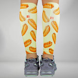 Hot Dog Compression Leg Sleeves