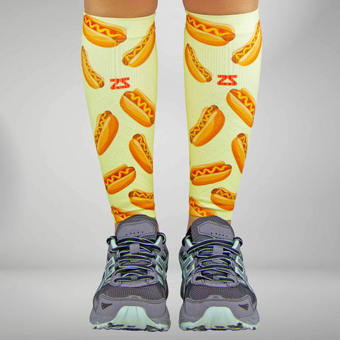 Hot Dog Compression Leg Sleeves