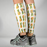 Pineapple Compression Leg Sleeves