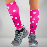 Polka Dot Compression Leg Sleeves