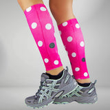 Polka Dot Compression Leg Sleeves