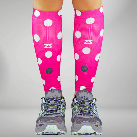 Polka Dot Compression Leg Sleeves