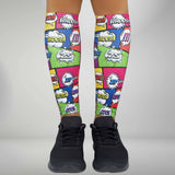 Pop Art Compression Leg Sleeves