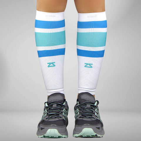 Retro Wide Stripes Compression Leg Sleeves