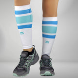 Retro Wide Stripes Compression Leg Sleeves