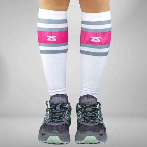 Retro Border Stripes Compression Leg Sleeves