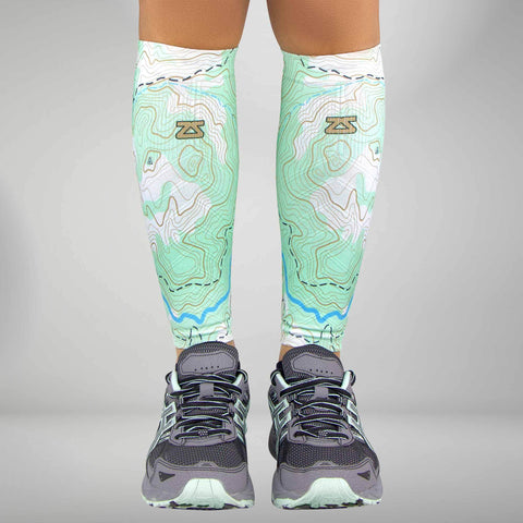 Topography Compression Leg Sleeves