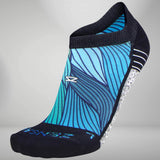 Abstract Waves Socks (No Show)