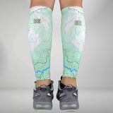 Topography Compression Leg Sleeves