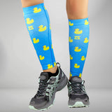 Rubber Ducky Compression Leg Sleeves