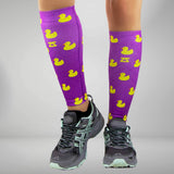 Rubber Ducky Compression Leg Sleeves