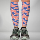 USA Flag Compression Leg Sleeves