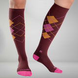 Classic Argyle Compression Socks