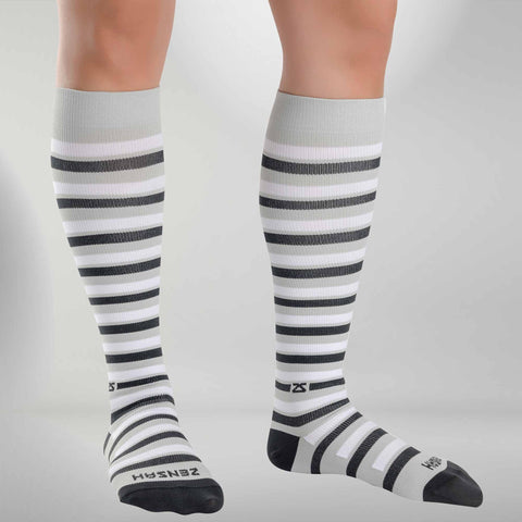Even Stripes Compression Socks