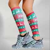 Christmas Sweater Compression Leg Sleeves