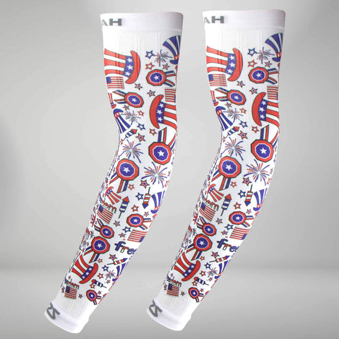 Independence Doodle Sun Sleeves