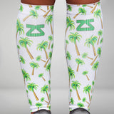 Palm Tree Compression Leg Sleeves