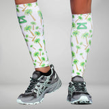 Palm Tree Compression Leg Sleeves
