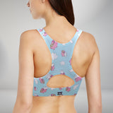 Flying Pigs Racey Sports Bra