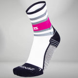 Retro Border Stripes Socks (Mini-Crew)