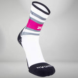 Retro Border Stripes Socks (Mini-Crew)