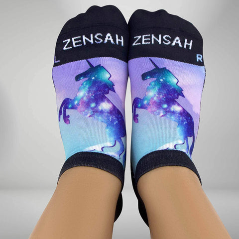 Unicorn Socks (No-Show)