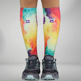 Watercolor Compression Leg Sleeves