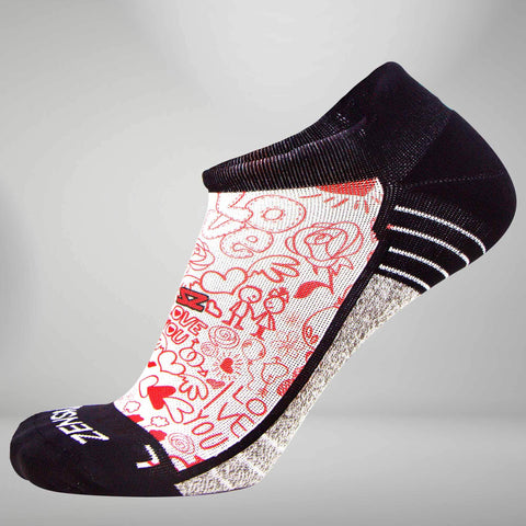 Valentine's Day Socks (No-Show)