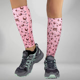 Red Wine Compression Leg Sleeves