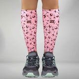 Red Wine Compression Leg Sleeves